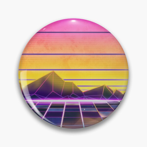Item preview, Arcade Horizons (Synthwave Dream Landscape) designed and sold by forge22.