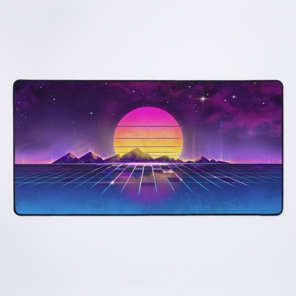 Item preview, Arcade Horizons (Synthwave Dream Landscape) designed and sold by forge22.