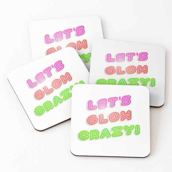 Item preview, Glow Crazy Cool Neon Saying  designed and sold by mytshirtfort.