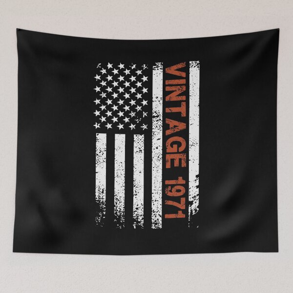 Item preview, Vintage 1971 Birthday Made in 1971 Born in 1971 51 Year Old Gifts American Flag 51th Birthday Essential designed and sold by mohmmed22.