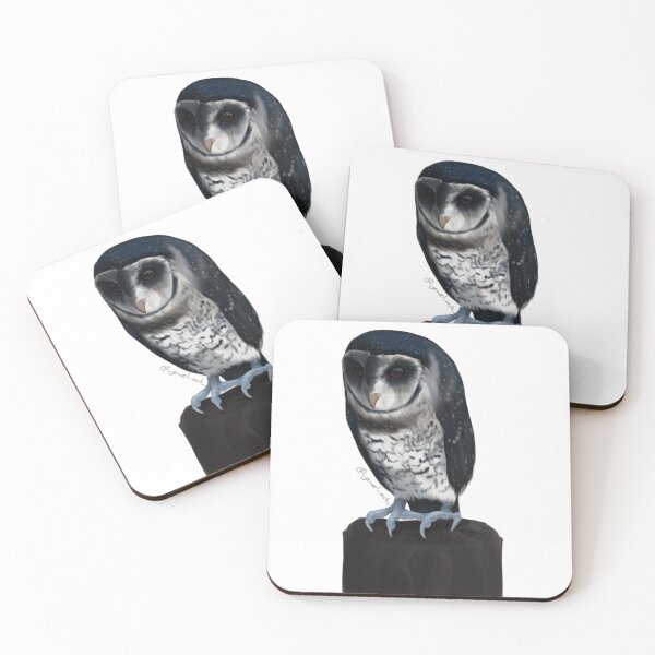 Item preview, Lesser Sooty Owl designed and sold by 11ofCrows.