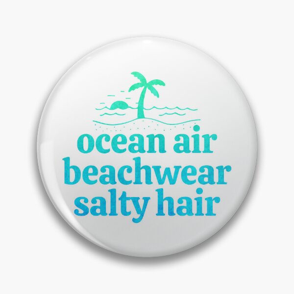 Artikelvorschau, Ocean Air Beachwear Salziges Haar in Farbe entworfen und verkauft von ChelleCreate.