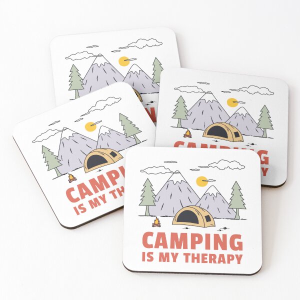 Item preview, Camping Is My Therapy - Funny Outdoors designed and sold by ttttee.