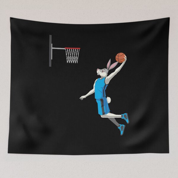 Item preview, Easter Day Rabbit Funny Dunk Dunking Basketball Boys Girls designed and sold by Dressed For  Duty.
