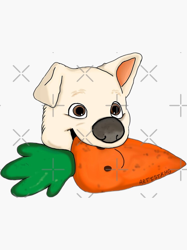 Disney Store Carrot Chew Toy For Dogs, Bolt