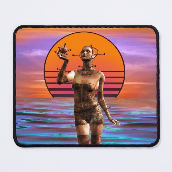 Item preview, Synthwave Sun Cyborg designed and sold by Zanimations.