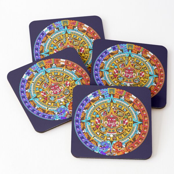 Item preview, Aztec Sun Stone - Night And Day designed and sold by kernowerno.