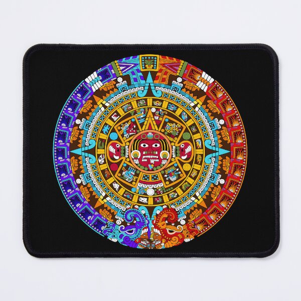 Item preview, Aztec Sun Stone - Night And Day designed and sold by kernowerno.
