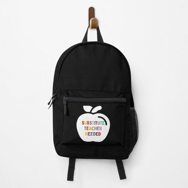 Item preview, Substitute Teacher Needed The Best Teacher Colorful Apple Design designed and sold by BestTeacher.