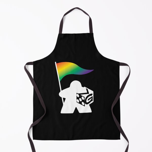 Item preview, Meeple GTG Pride designed and sold by GreaterThanGames.