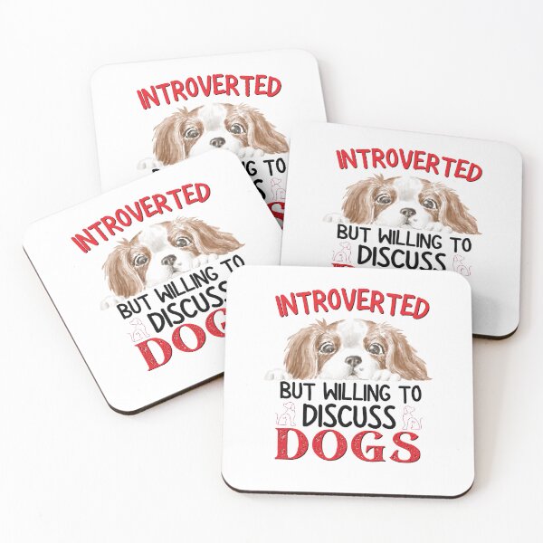 Item preview, Introverted But Willing To Discuss Dogs designed and sold by worldmodi.