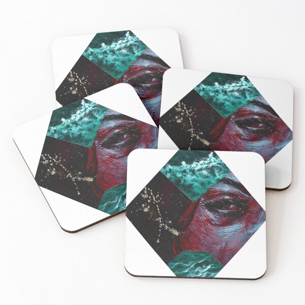 Item preview, Water girl beyond the waves lozange designed and sold by Lesluv.