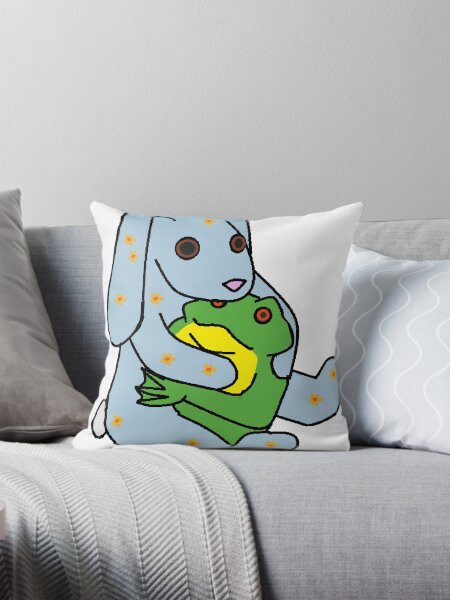 Artikel-Vorschau von Bunny And Frog Stoffige Freunde, designt und verkauft von CrocusArt.