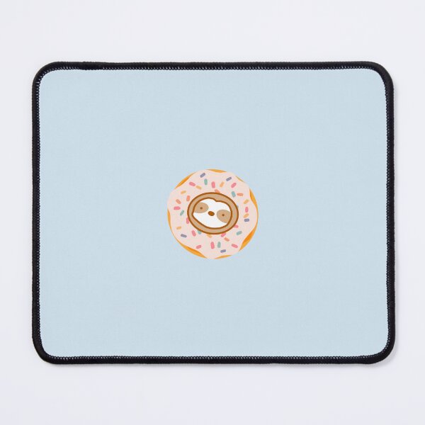 Item preview, Cute Glazed Donut Sloth designed and sold by theslothinme.