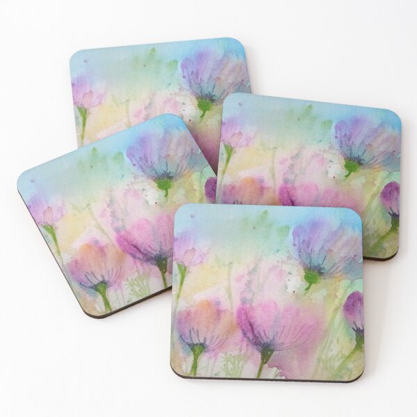 Item preview, Abstract Colourful Poppies designed and sold by RachLuna.