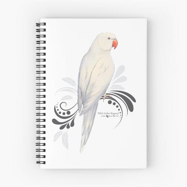 Item preview, White Indian Ringneck Parrot designed and sold by sylvanmist.