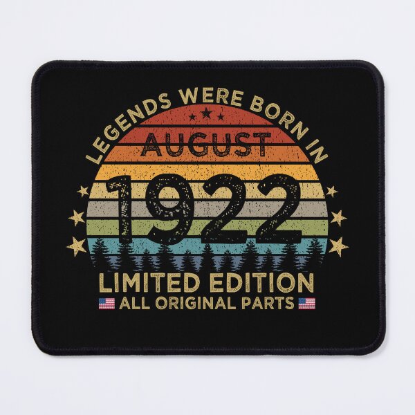 Item preview, Legends Were Born In August 1922 Limited Edition Patriotic designed and sold by cssdru.