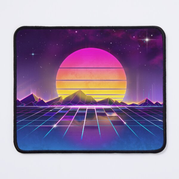 Item preview, Arcade Horizons (Synthwave Dream Landscape) designed and sold by forge22.
