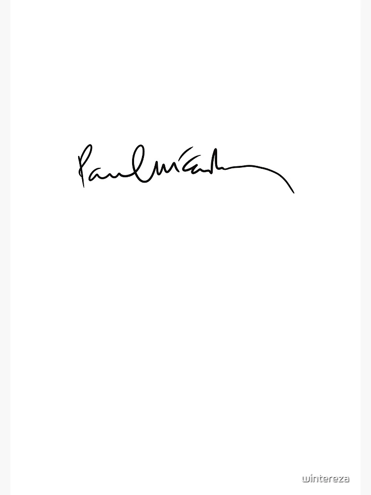 Paul McCartney Signed Autograph Memory Almost Full Framed CD