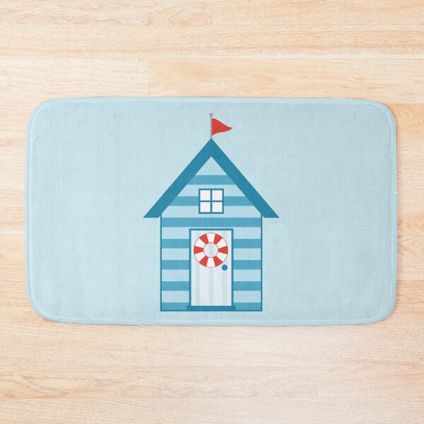 Item preview, Blue Beach Hut designed and sold by StudioShine.