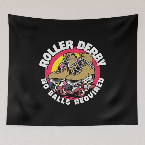 Item preview, Roller derby no balls required designed and sold by pnkpopcorn.