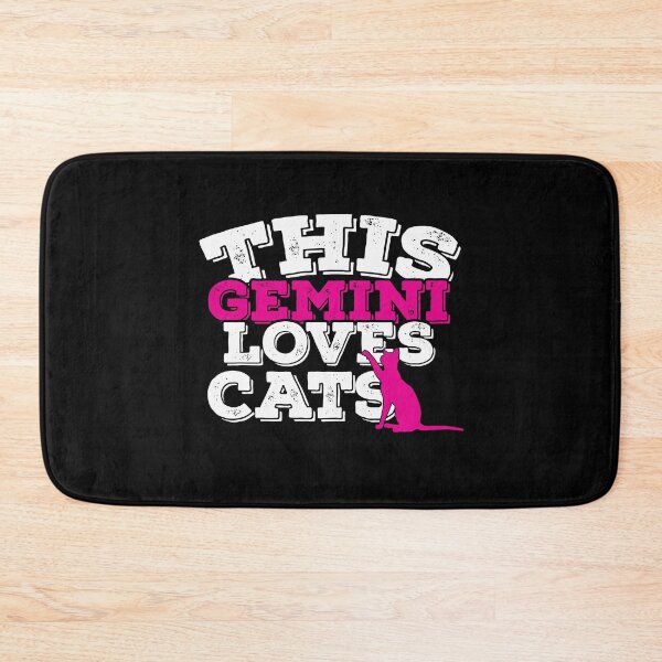 Item preview, Horoscope Zodiac Sign Gemini Loves Cats designed and sold by TheCrazyBear.