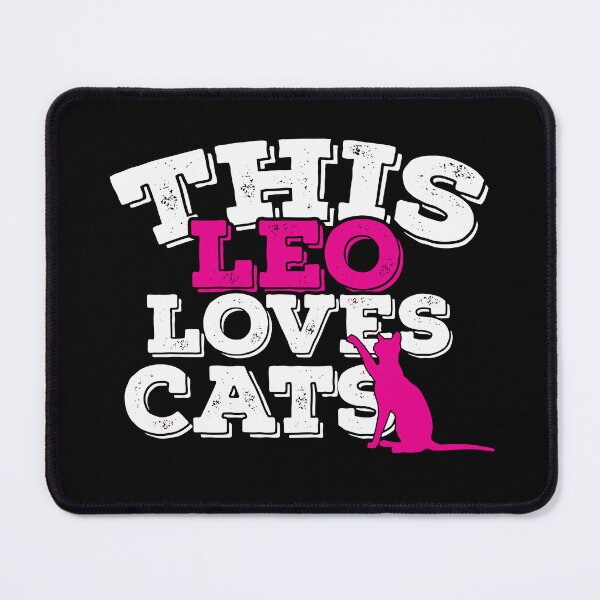 Item preview, Horoscope Zodiac Sign Leo Loves Cats designed and sold by TheCrazyBear.
