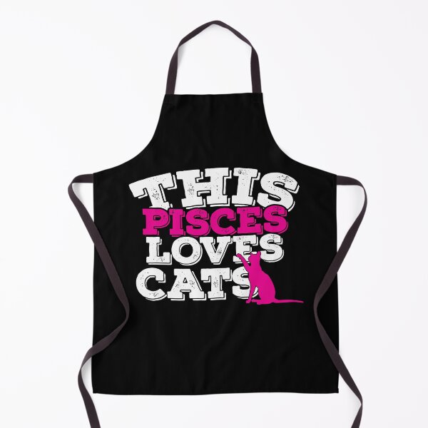 Item preview, Horoscope Zodiac Sign Pisces Loves Cats designed and sold by TheCrazyBear.