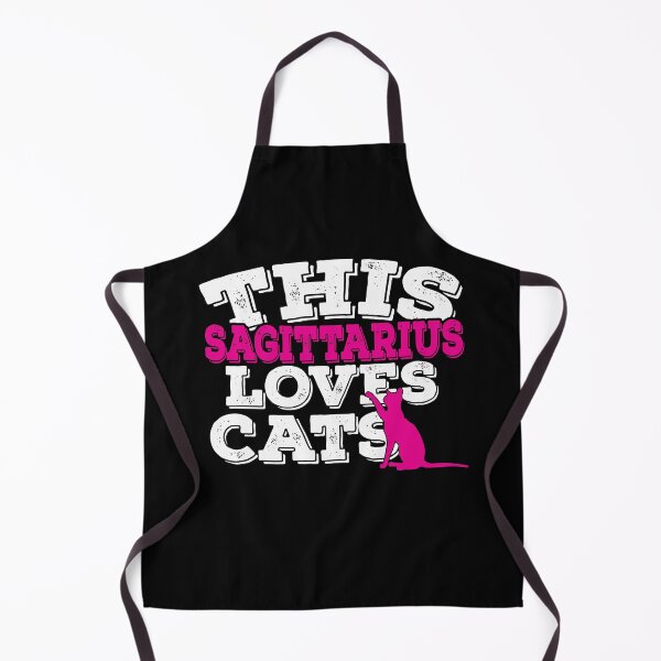 Item preview, Horoscope Zodiac Sign Sagittarius Loves Cats designed and sold by TheCrazyBear.