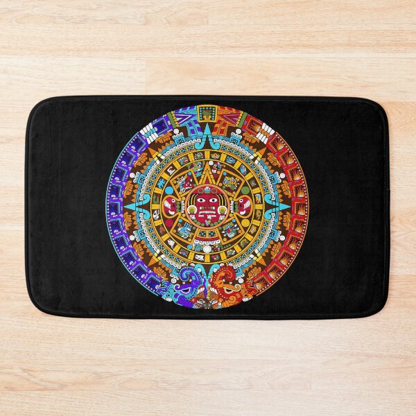 Item preview, Aztec Calendar Sun Stone - Night And Day  II designed and sold by Aztectees.