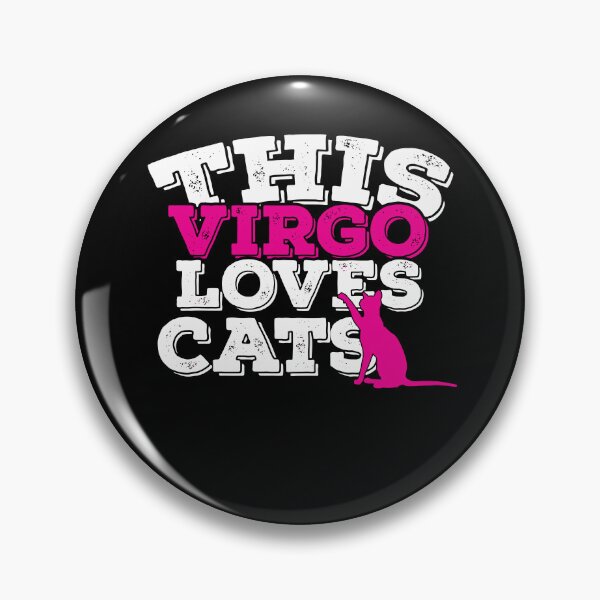 Item preview, Horoscope Zodiac Sign Virgo Loves Cats designed and sold by TheCrazyBear.