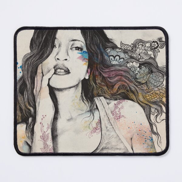 Item preview, Cyanide | sexy tattoo woman portrait designed and sold by Marco Paludet.