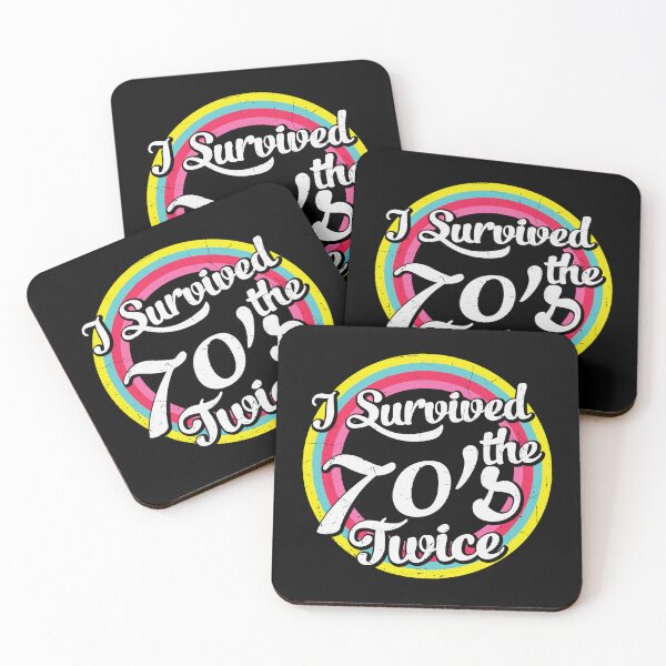 Item preview, I survived the 70s twice designed and sold by pnkpopcorn.