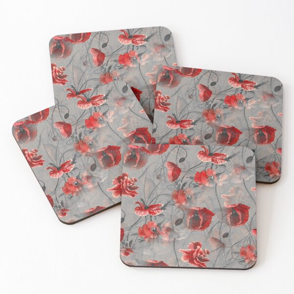 Item preview, Vintage Poppy Flowers designed and sold by JOY STORE 45.