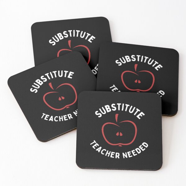Artikelvorschau, Ersatzlehrer benötigt das beste Lehrer-Weiß-Design entworfen und verkauft von BestTeacher.