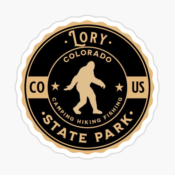 Vista previa del artículo con la obra «Parque Estatal Lory Colorado Bigfoot», diseñado y vendido por CattlettArt.