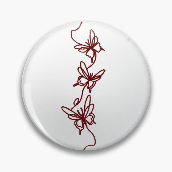 Item preview, red string of fate butterflies  designed and sold by sleepixgbeauty.