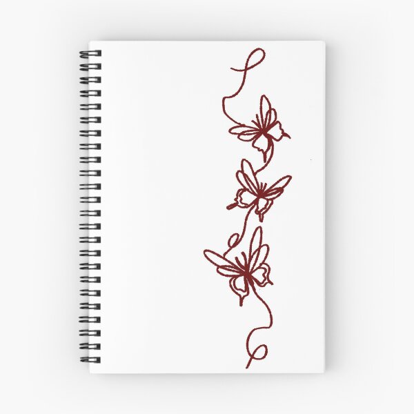 Item preview, red string of fate butterflies  designed and sold by sleepixgbeauty.