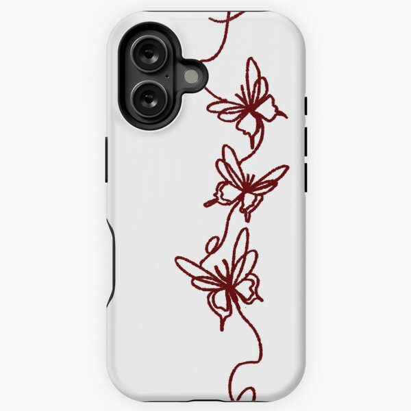 Vista previa del artículo con la obra «hilo rojo de las mariposas del destino», diseñado y vendido por sleepixgbeauty.
