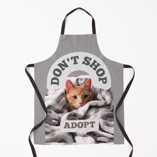 Item preview, Don't Shop Adopt cats designed and sold by TheRightHonMP.