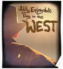 Oddly Enjoyable Day in the West 1 LOGO Poster