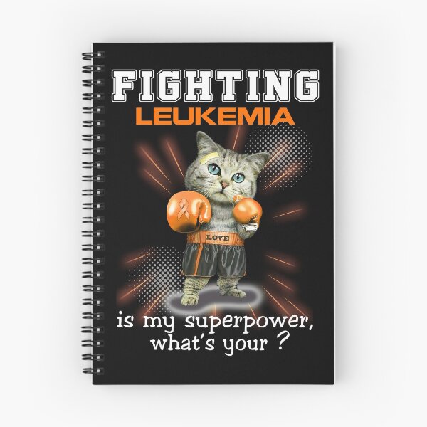 Item preview, Funny Cat Fighting Leukemia Is My Superpower What's Your designed and sold by Kohend.
