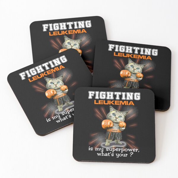 Item preview, Funny Cat Fighting Leukemia Is My Superpower What's Your designed and sold by Kohend.