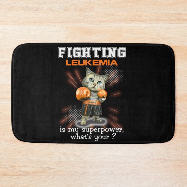 Item preview, Funny Cat Fighting Leukemia Is My Superpower What's Your designed and sold by Kohend.