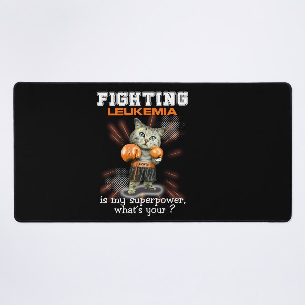 Item preview, Funny Cat Fighting Leukemia Is My Superpower What's Your designed and sold by Kohend.