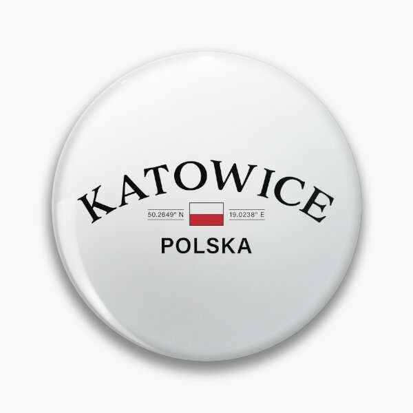 Item preview, Katowice Polska (Poland) Polish Coordinates designed and sold by HakeDesign.