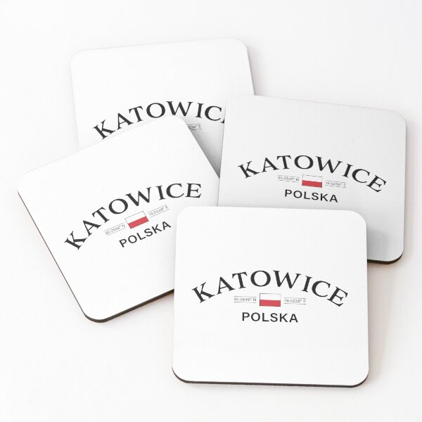 Item preview, Katowice Polska (Poland) Polish Coordinates designed and sold by HakeDesign.