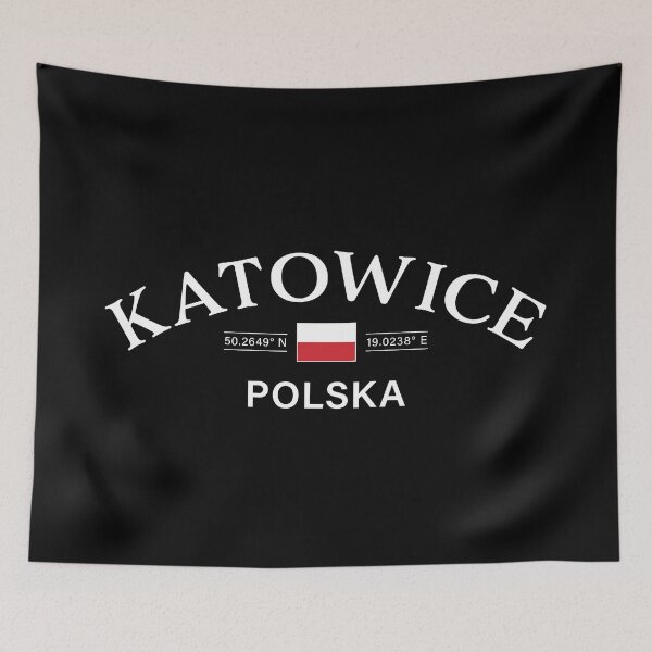 Item preview, Katowice Polska (Poland) Polish Coordinates designed and sold by HakeDesign.