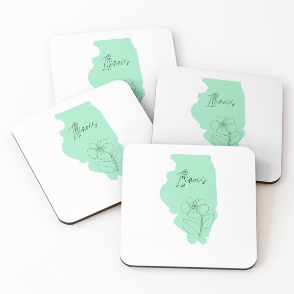 Artikelvorschau, Illinois - Staatsblume - Seafoam entworfen und verkauft von CozyMcGee.