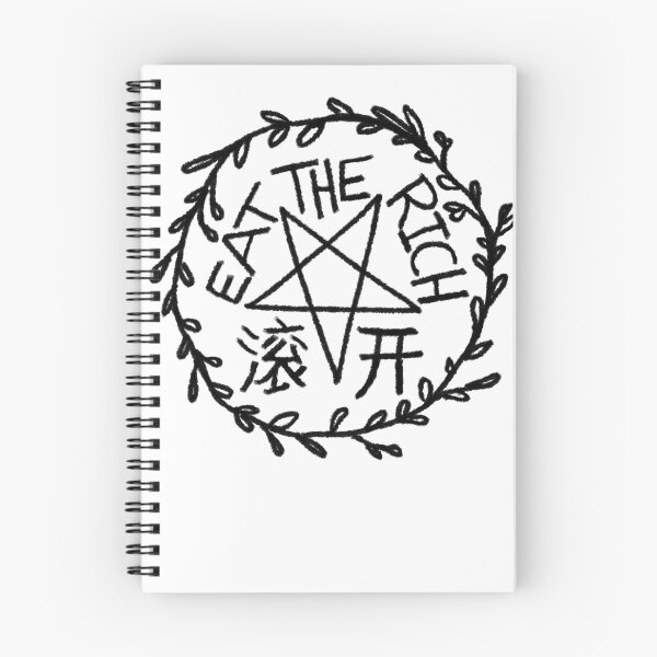 Item preview, eat the rich (eff off) designed and sold by sleepixgbeauty.